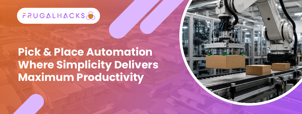 Pick & Place Automation - Where Simplicity Delivers Maximum Productivity